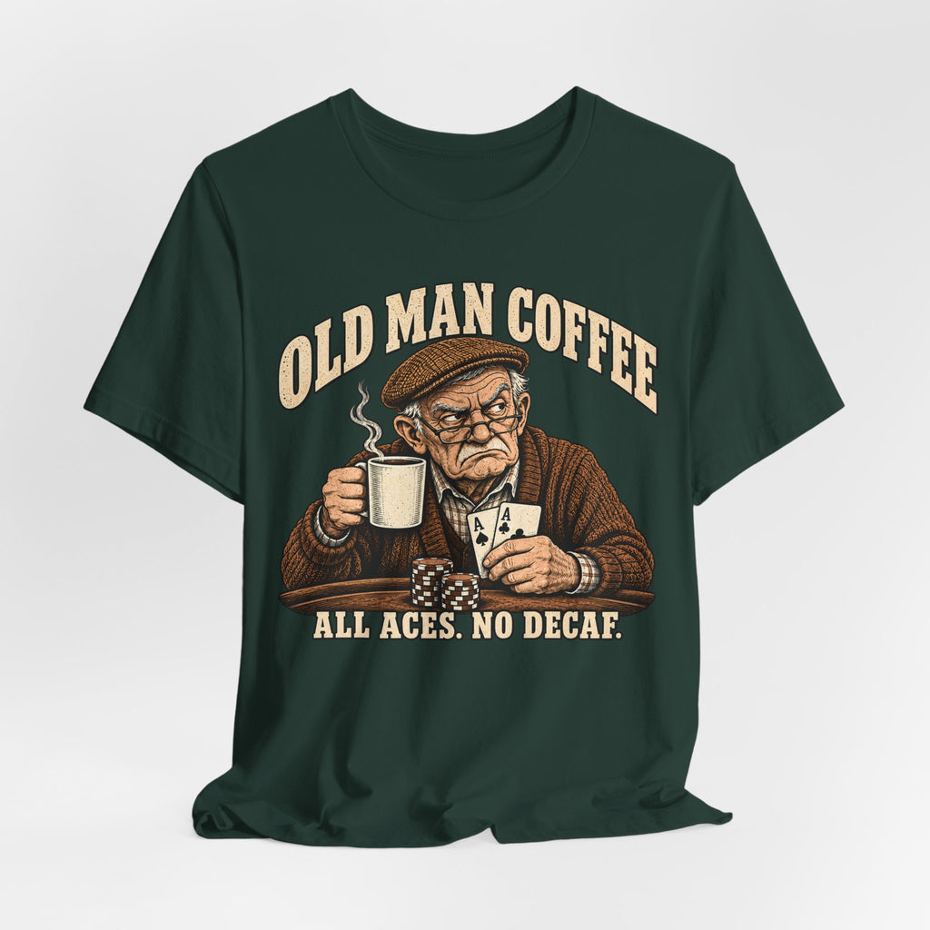 Old Man Coffee Tee