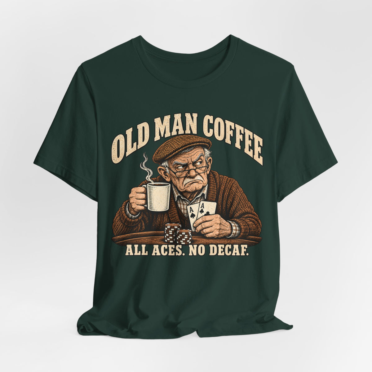 Old Man Coffee Tee