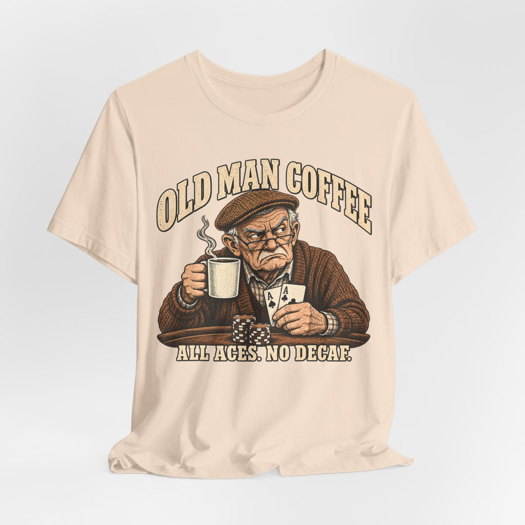 Old Man Coffee Tee