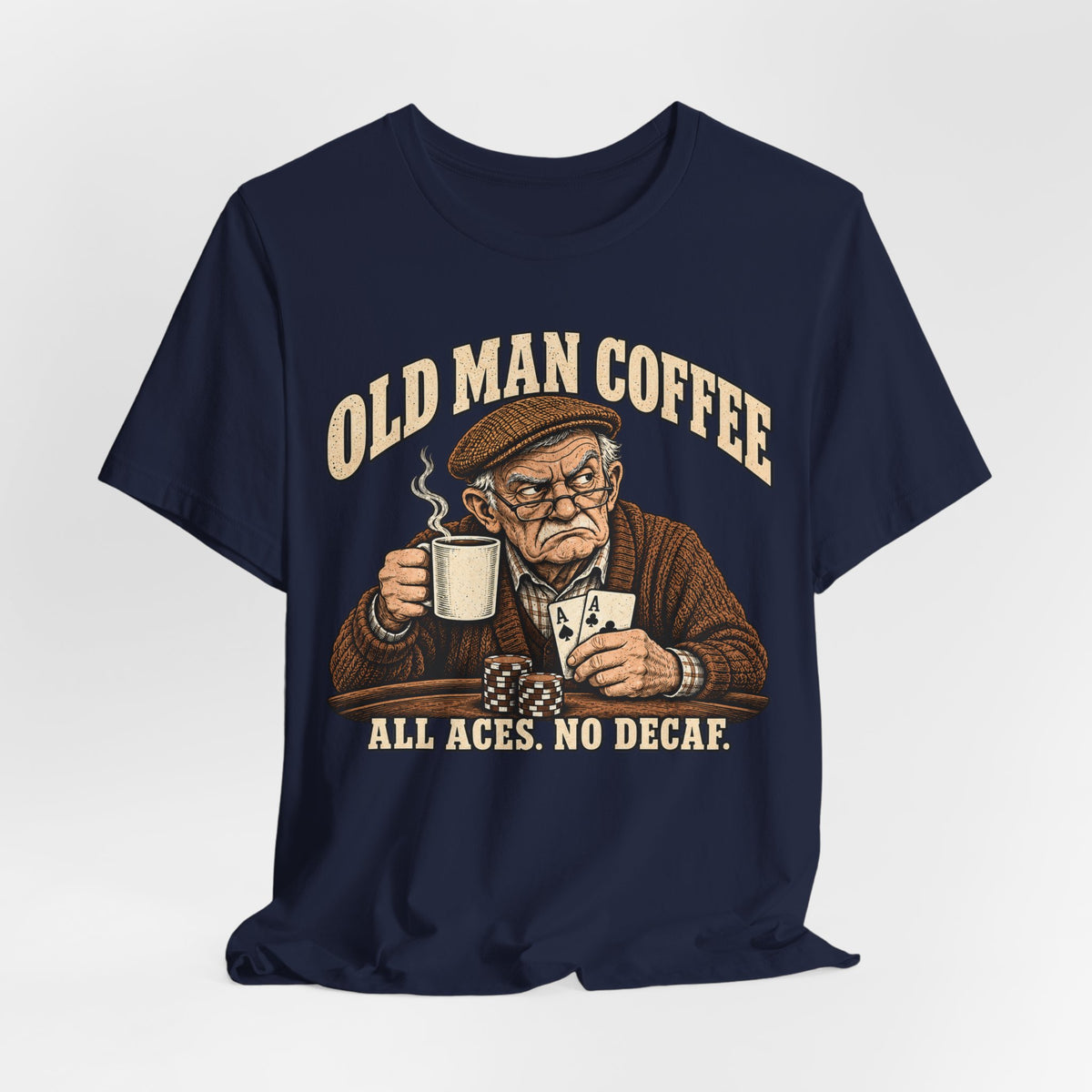 Old Man Coffee Tee