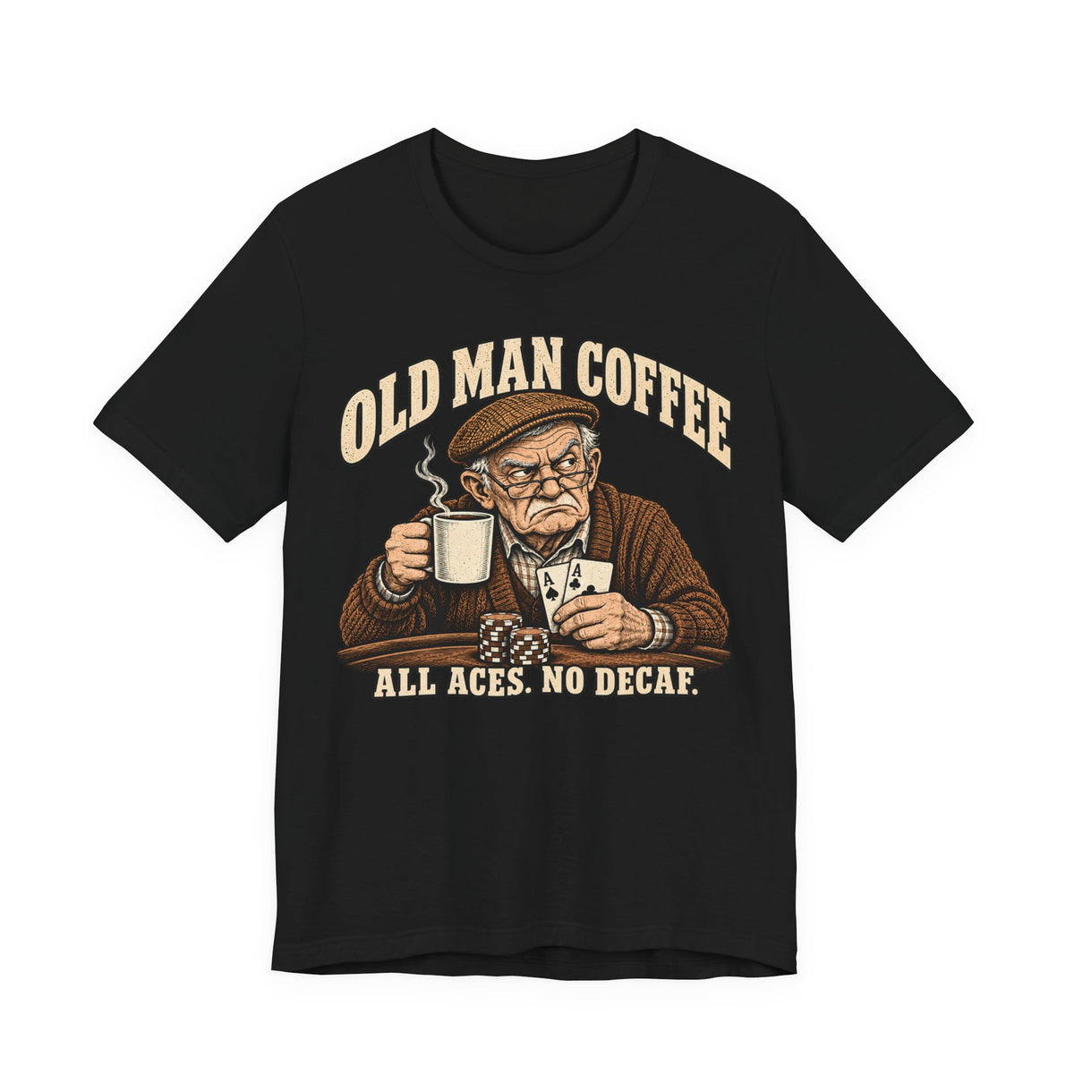 Old Man Coffee Tee