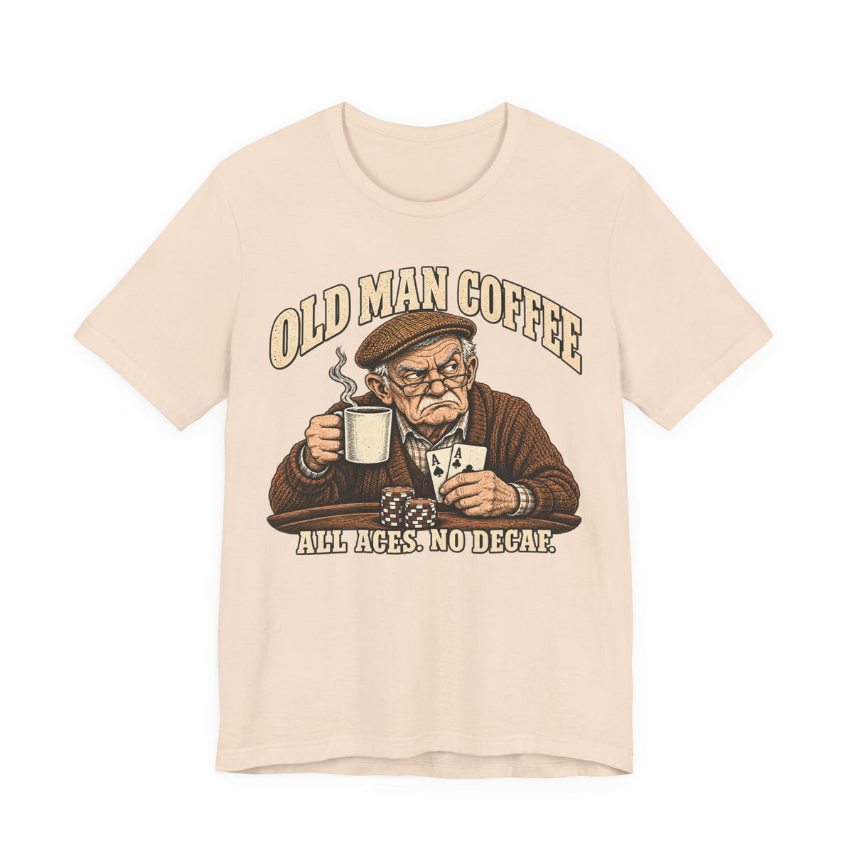 Old Man Coffee Tee