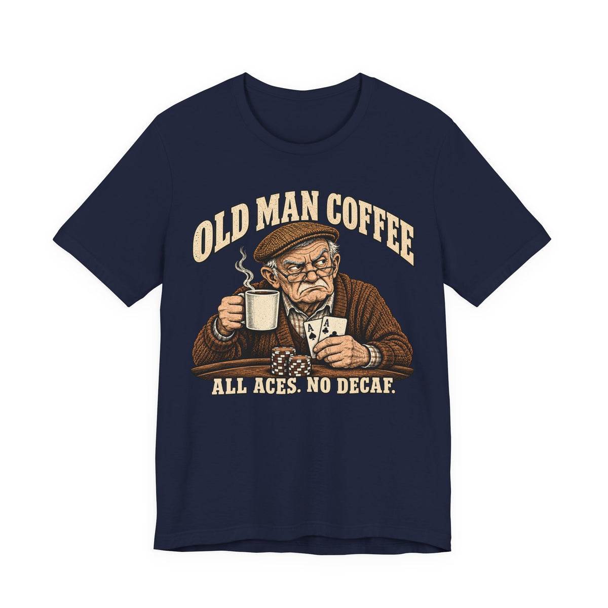 Old Man Coffee Tee