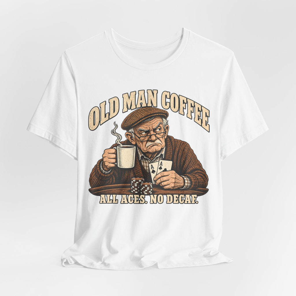 Old Man Coffee Tee