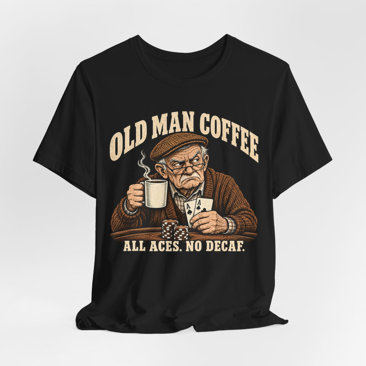 Old Man Coffee Tee