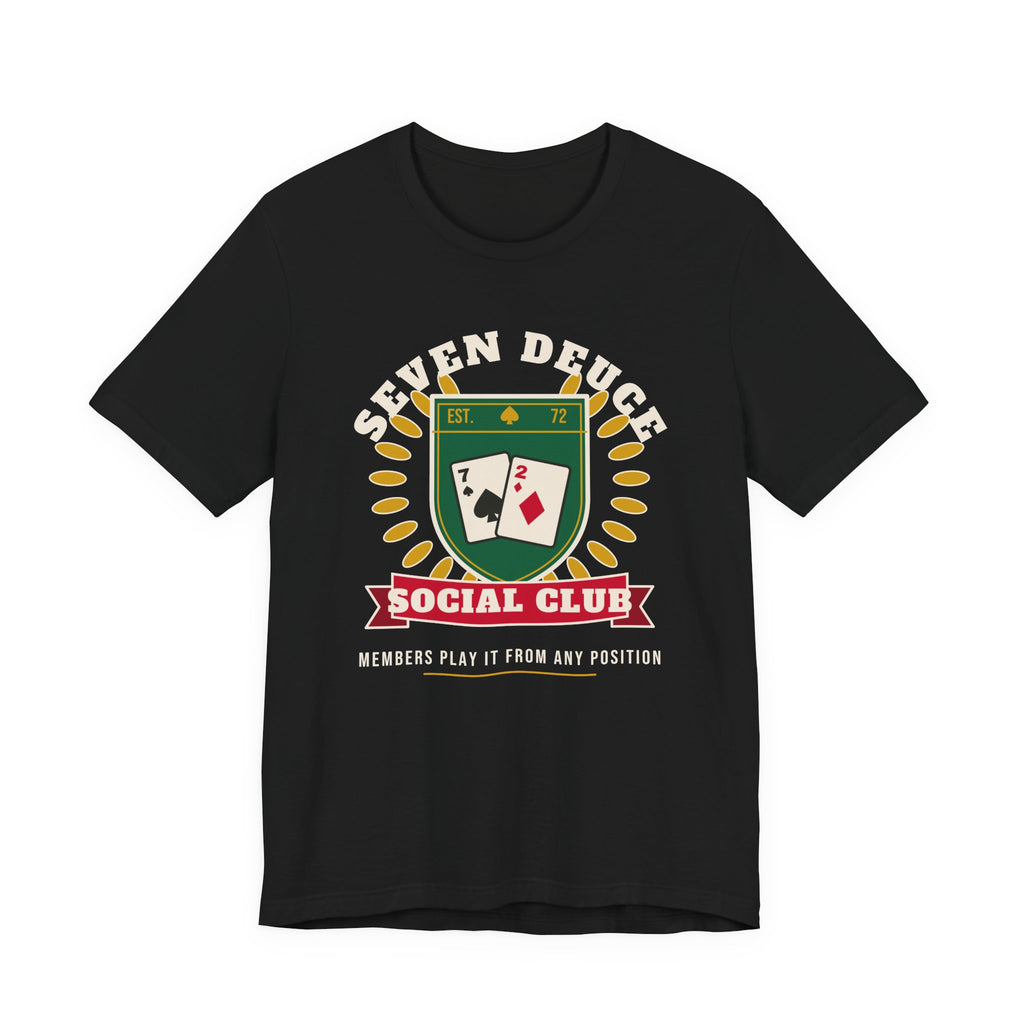 Seven Deuce Social Club Funny Poker Shirt – 7-2 Offsuit Tee